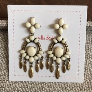 Stella & Dot Havana Chandelier Earrings